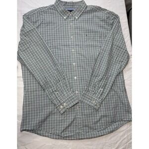 Tommy Hilfiger‎ Men's 2XL Button Up Shirt Classic Fit Long Sleeve Casual Dress